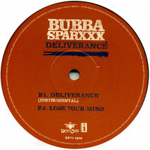 Load image into Gallery viewer, Bubba Sparxxx : Deliverance (12")