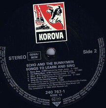 Load image into Gallery viewer, Echo & The Bunnymen : Songs To Learn & Sing (LP, Comp)