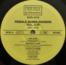 Load image into Gallery viewer, Various : Female Blues Singers Volume C/D (1924-1928) (LP, Comp, Mono, RM)