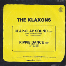 Load image into Gallery viewer, The Klaxons : Clap-Clap Sound (7", Single)