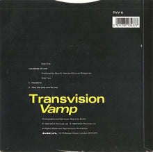 Load image into Gallery viewer, Transvision Vamp : Landslide Of Love (7", Single, Sil)