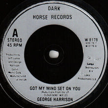 Load image into Gallery viewer, George Harrison : Got My Mind Set On You (7", Single, Sil)