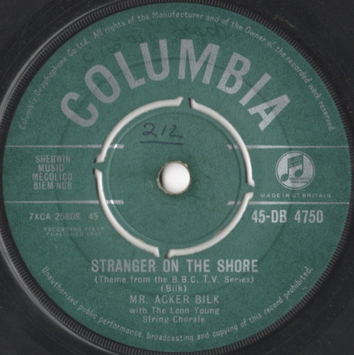 Acker Bilk With The Leon Young String Chorale : Stranger On The Shore (7