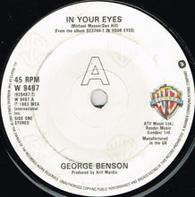 Load image into Gallery viewer, George Benson : In Your Eyes (7", Single)