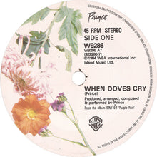 Load image into Gallery viewer, Prince : When Doves Cry (7", Single, Pap)
