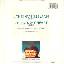 Load image into Gallery viewer, Queen : The Invisible Man (7", Single, Sil)