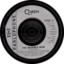 Load image into Gallery viewer, Queen : The Invisible Man (7", Single, Sil)