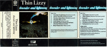 Load image into Gallery viewer, Thin Lizzy : Thunder And Lightning (Cass)
