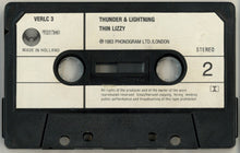 Load image into Gallery viewer, Thin Lizzy : Thunder And Lightning (Cass)