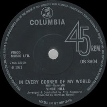 Load image into Gallery viewer, Vince Hill : Look Around (And You'll Find Me There) (7", Single, Sol)