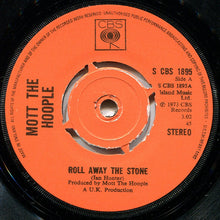 Load image into Gallery viewer, Mott The Hoople : Roll Away The Stone  (7", Single, Kno)