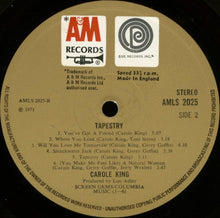 Load image into Gallery viewer, Carole King : Tapestry (LP, Album)