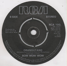 Load image into Gallery viewer, Bow Wow Wow : Prince Of Darkness (7", Single, Pos)