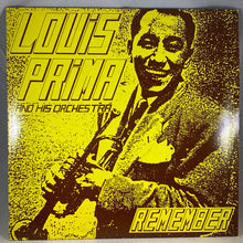Load image into Gallery viewer, Louis Prima And His Orchestra : Remember (LP, Comp, Mono)