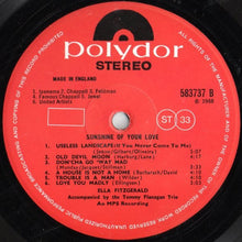Load image into Gallery viewer, Ella Fitzgerald : Sunshine Of Your Love (LP, Album, Gat)