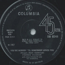 Load image into Gallery viewer, Frankie Vaughan With The Alyn Ainsworth Orchestra : There Must Be A Way (7", Single, Sol)