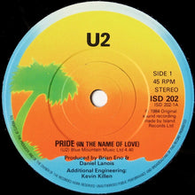 Load image into Gallery viewer, U2 : Pride (In The Name Of Love) (2x7", Single, Gat)