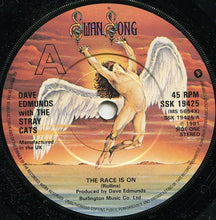 Load image into Gallery viewer, Dave Edmunds With Stray Cats : The Race Is On (7", Single)