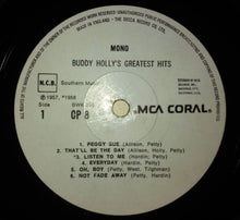 Load image into Gallery viewer, Buddy Holly : Greatest Hits (LP, Comp, Mono, RE)