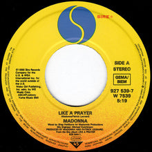 Load image into Gallery viewer, Madonna : Like A Prayer (7", Single, Lar)