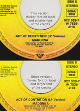 Load image into Gallery viewer, Madonna : Like A Prayer (7", Single, Lar)