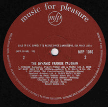 Load image into Gallery viewer, Frankie Vaughan : The Dynamic Frankie Vaughan (LP, Comp)