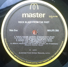 Load image into Gallery viewer, Various : Rock Blast From The Past (LP, Comp)