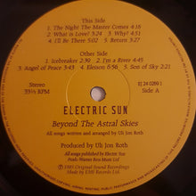 Load image into Gallery viewer, Electric Sun : Beyond The Astral Skies (LP, Album)