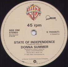 Load image into Gallery viewer, Donna Summer : State Of Independence (12", Single, Ltd)