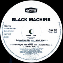 Load image into Gallery viewer, Black Machine : How Gee (12")