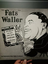 Load image into Gallery viewer, Fats Waller : "Live" Volume Two (LP, Mono)