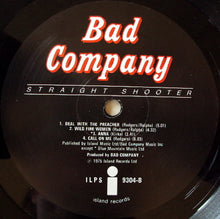 Load image into Gallery viewer, Bad Company (3) : Straight Shooter (LP, Album)