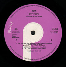 Load image into Gallery viewer, Deep Purple : Burn (LP, Album, RP)