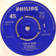 Load image into Gallery viewer, The Springfields : Island Of Dreams (7", Single, Pus)