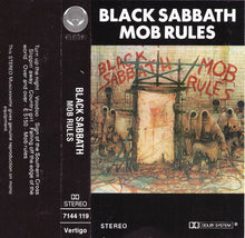 Load image into Gallery viewer, Black Sabbath : Mob Rules (Cass, Album)
