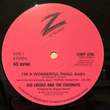 Load image into Gallery viewer, Kid Creole And The Coconuts : I'm A Wonderful Thing (12", Single)