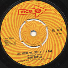 Load image into Gallery viewer, John Rowles : Hush... Not A Word To Mary (7", Single)