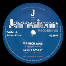Load image into Gallery viewer, Leroy Smart : Mr Rich Man (7", RE)