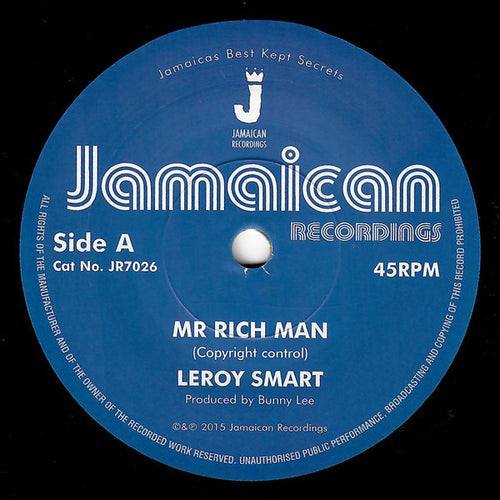 Leroy Smart : Mr Rich Man (7