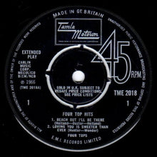 Load image into Gallery viewer, Four Tops : Four Top Hits (7", EP, Mono, Pus)