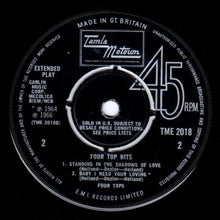 Load image into Gallery viewer, Four Tops : Four Top Hits (7", EP, Mono, Pus)