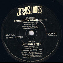 Load image into Gallery viewer, Jesus Jones : Bring It On Down (7", Single)