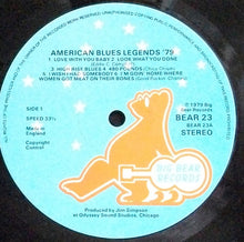 Load image into Gallery viewer, Various : American Blues Legends 79 (LP)