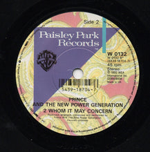 Load image into Gallery viewer, Prince And The New Power Generation : My Name Is Prince (7", Single, Pap)