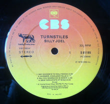 Load image into Gallery viewer, Billy Joel : Turnstiles (LP, Album)