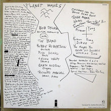 Load image into Gallery viewer, Bob Dylan : Planet Waves (LP, Album)
