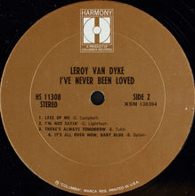 Load image into Gallery viewer, Leroy Van Dyke : I've Never Been Loved (LP, Comp)
