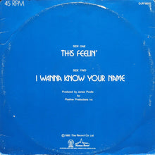 Load image into Gallery viewer, Frank Hooker & Positive People : This Feelin' (12", Single)
