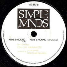 Load image into Gallery viewer, Simple Minds : Alive & Kicking (7", Single)