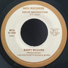 Load image into Gallery viewer, Barry McGuire : Eve Of Destruction / Child Of Our Times (7", RE)